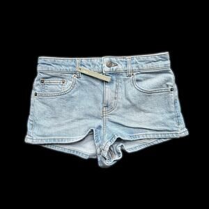 ASOS Petites Denim Mid Rise Shorts UK 8 US 4 NWT